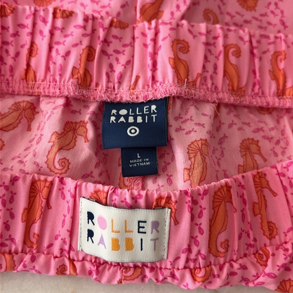 Seahorse Poplin Boxer Shorts Pink - Roller Rabbit x Target NWT L - Picture 5 of 5